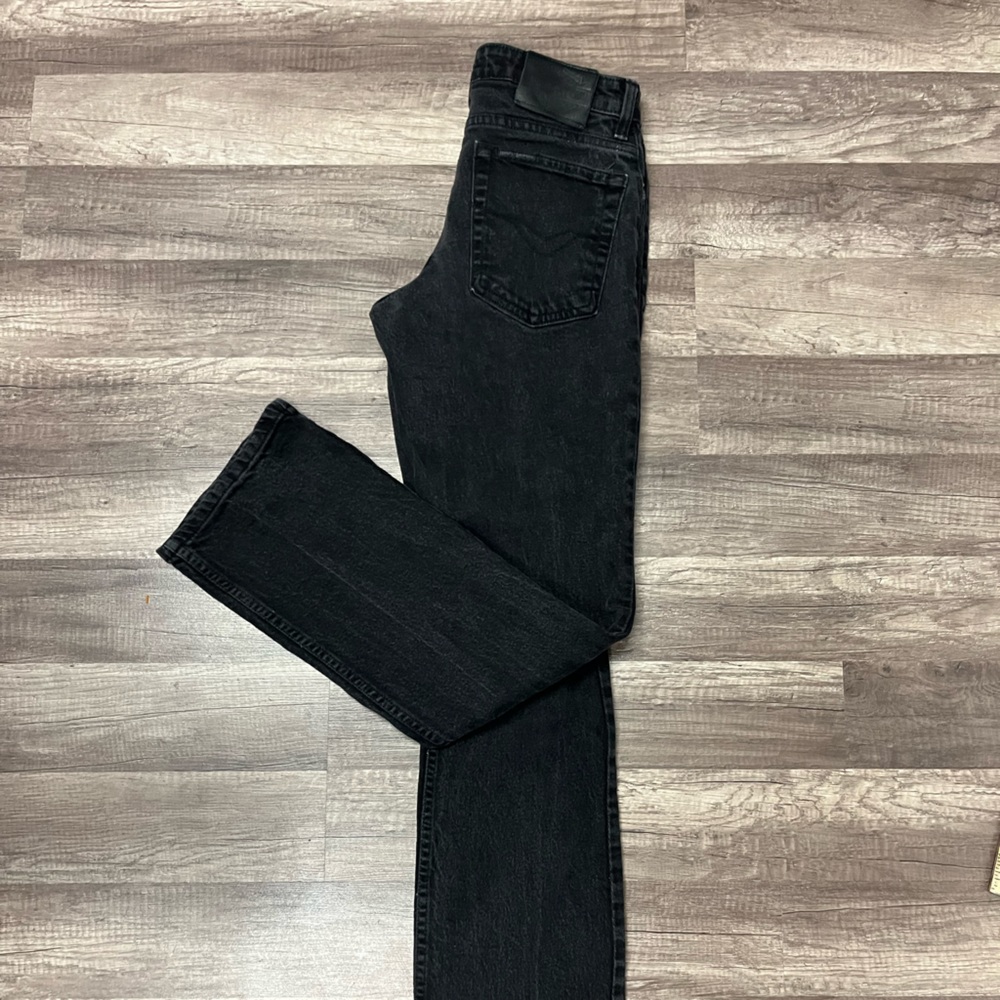 Harley Davidson Jeans Boot cut black faded jeans size 6 28X30.5